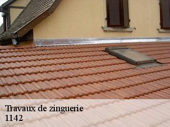 Travaux de zinguerie  1142